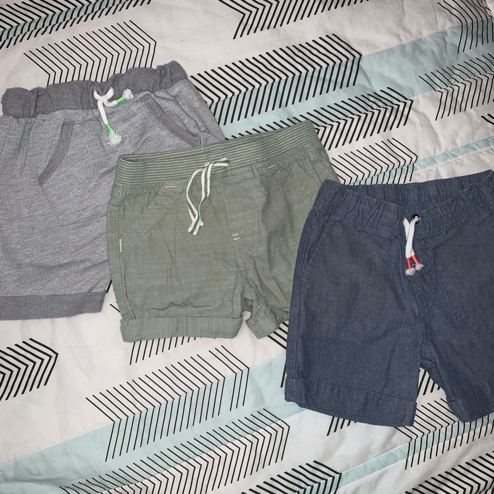 3 pairs of toddler shorts
